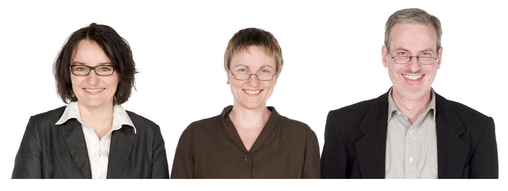 Verena Vagt, Karen Melzer, Christian Augustin